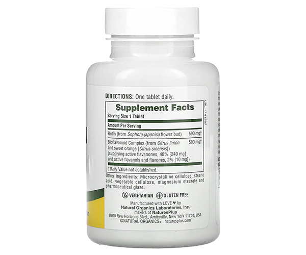 Рутин Natures Plus (Biorutin) 1000 мг 