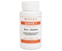 Гліцинат цинка Грін Віза ФІТОФОРТЕ 25 мг 60 капсул