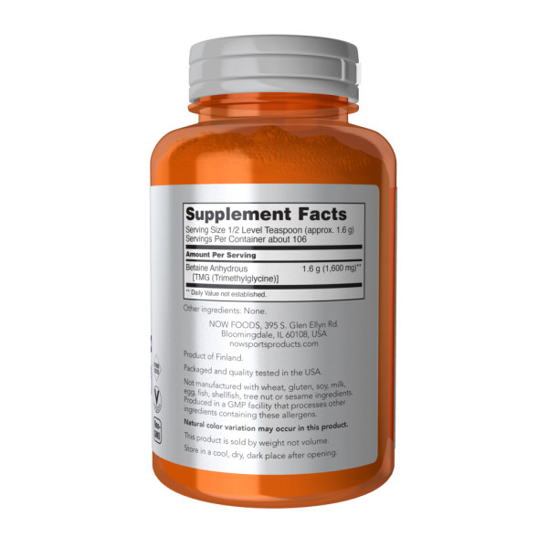 Бетаїн Now Foods (Betaine Powder) 170 г