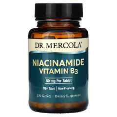 Ніацинамід Dr. Mercola  (Niacinamide) 50 мг 270 таблеток