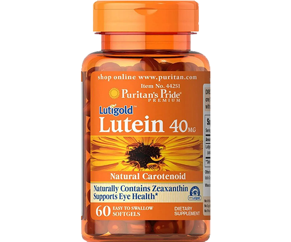 Лютеїн з зеаксантином  Puritan's Pride (Lutein with Zeaxanthin) 40 мг 