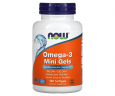 Омега-3 NOW Foods  (Omega-3 Mini Gels, 180 EPA/120 DHA) 