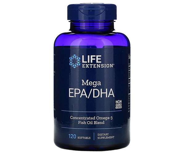 Рыбий жир Life Extension (Mega EPA/DHA) 120 капсул