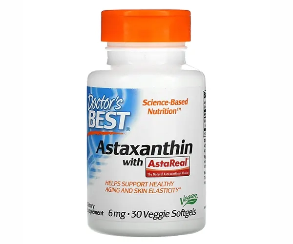 Астаксантин Doctor's Best (Astaxanthin with AstaPure) 6 мг 