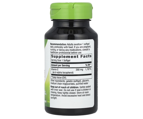 Вітамін Е Nature's Way (Vitamin E) 400 ME 100 капсул