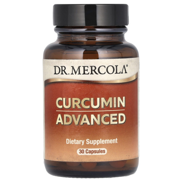 Удосконалений куркумін Dr. Mercola  (Curcumin Advanced) 500 мг 