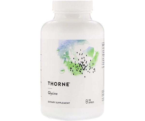 Гліцин Thorne Research (Glycine) 500 мг 250 капсул