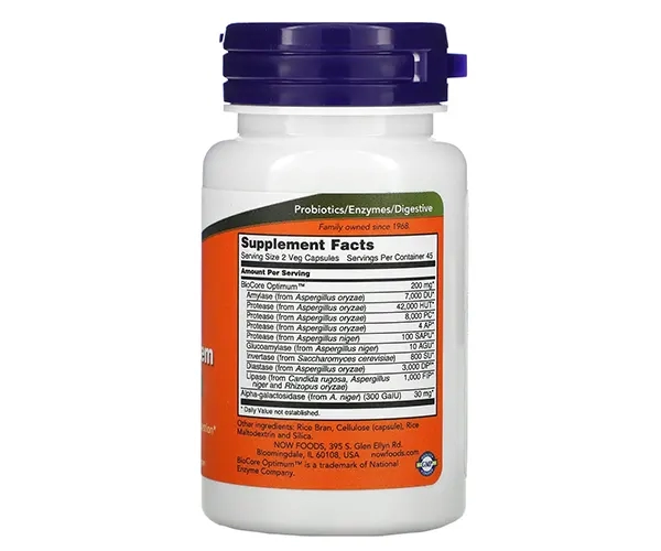 Травні ферменти NOW Foods (Digestive System) 90 капсул
