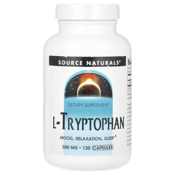 Триптофан Source Naturals (L-Tryptophan) 500 мг 