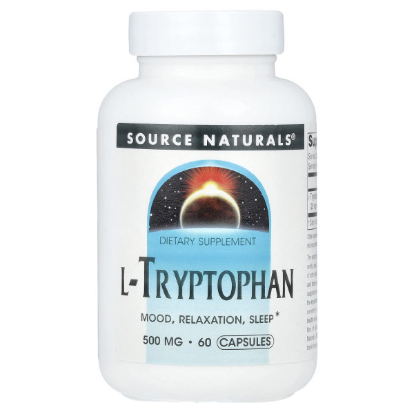Триптофан Source Naturals (L-Tryptophan) 500 мг 