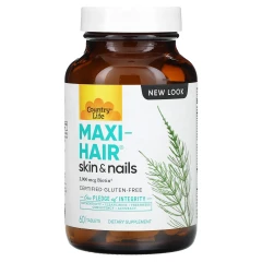 Вітаміни для волосся Country Life  (Maxi-Hair) зі смаком ванілі