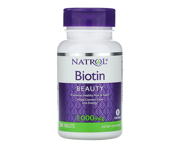 Биотин Natrol (Biotin) 1000 мкг 100 таблеток