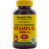 Витамин D3 Natures Plus (Vitamin D3) 1000 МЕ 90 жевательных таблеток с ягодным вкусом