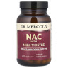 N-ацетил-L-цистеин с расторопшей Dr. Mercola (NAC with Milk Thistle) 500 мг 
