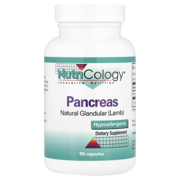 Поджелудочная железа овечья Nutricology (Pancreas) 425 мг 90 капсул