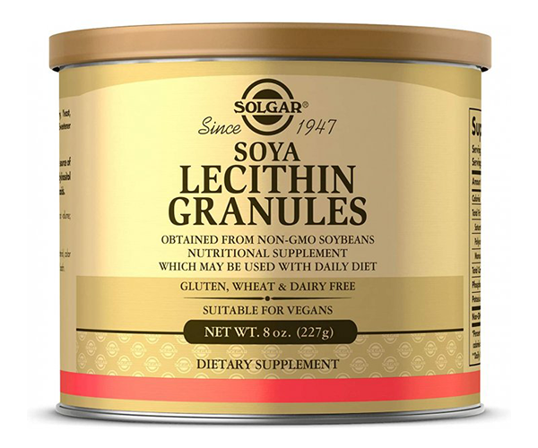 Лецитин в гранулах Solgar (Lecithin) 7500 мг 