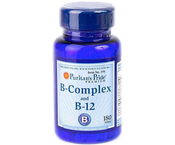 Вітаміни групи В Puritan's Pride (Vitamin B-Complex та Vitamin B-12) 