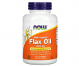 Олія лляна з лігнанами NOW Foods  (High Lignan Flax Oil) 1000 мг 120 капсул