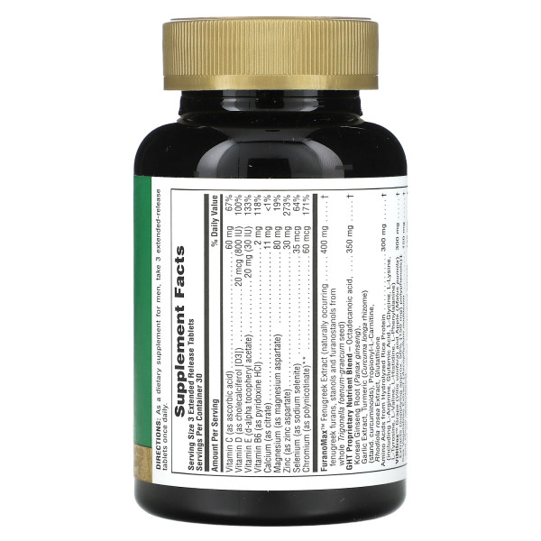 Формула тестостерону ультра для чоловіків Natures Plus  (Ultra GHT Male) 90 таблеток
