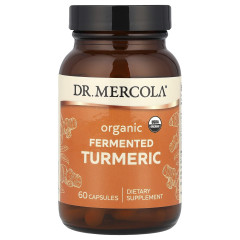 Ферментированная куркума Dr. Mercola (Fermented Тurmeric) 450 мг 60 капсул