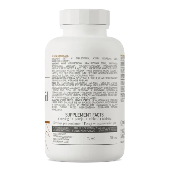 Гіалуронова кислота Ostrovit  (Hyaluronic Acid) 90 таблеток