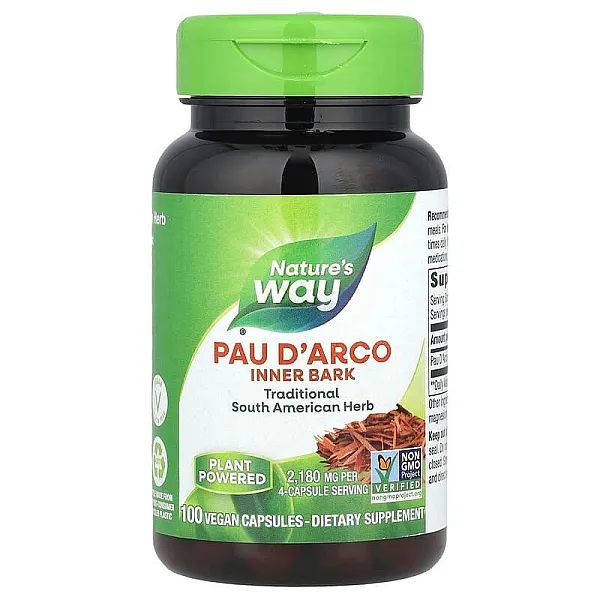 Пау Дарко Nature's Way (Pau d'Arco) 545 мг 