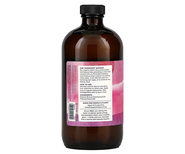 Касторова олія Heritage Store (Organic castor oil) 480 мл