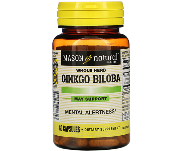 Гингко билоба Mason Natural (Ginkgo Biloba) 