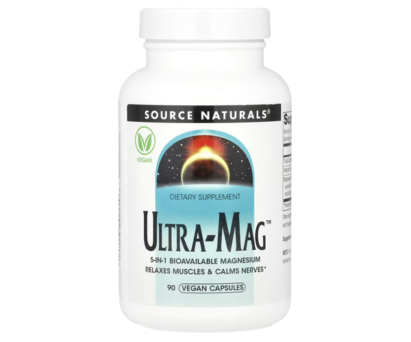 Ультра Маг Source Naturals (Ultra-Mag) веганские капсулы