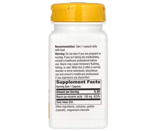Вітамін В3 Nature's Way (Niacin) 100 мг 100 капсул