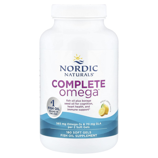 Омега 3-6-9 Nordic Naturals (Complete Omega) зі смаком лимона