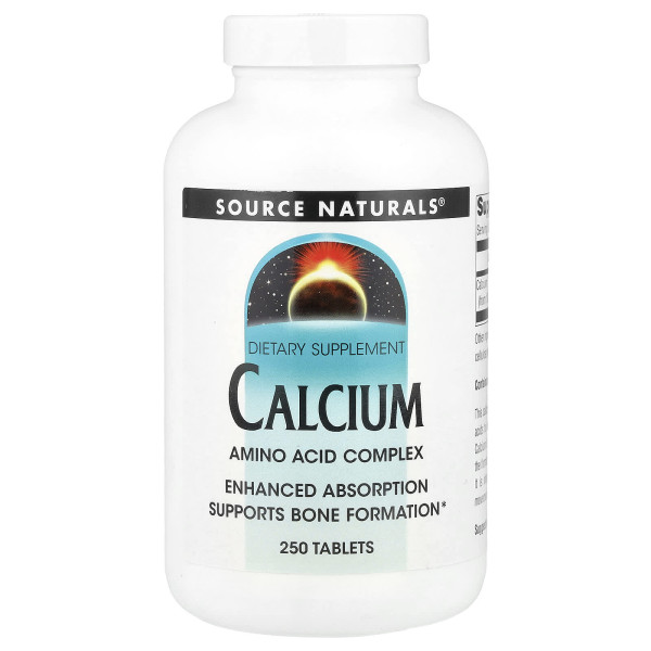 Кальций Source Naturals (Calcium) 200 мг 250 шт
