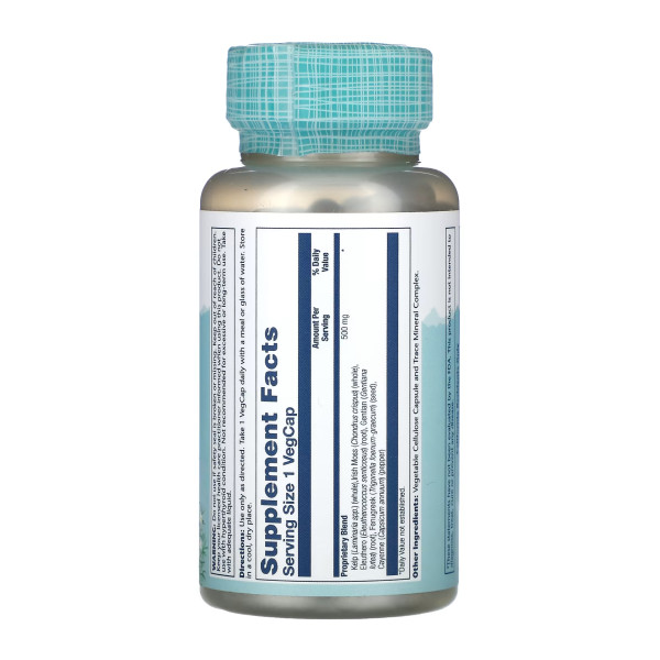 Добавка для щитовидної залози Solaray Thyroid Blend SP-26 100 капсул