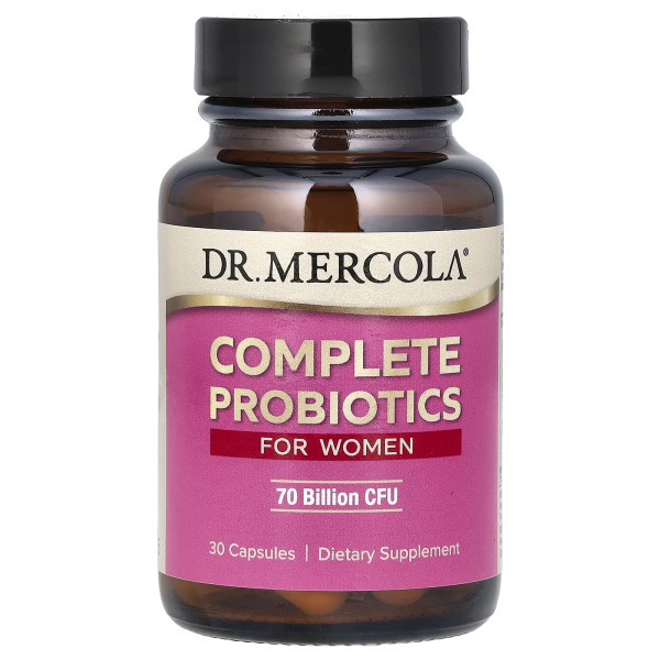 Пробиотики для женщин Dr. Mercola (Probiotics for Women) 70 млрд KOE 30 капсул