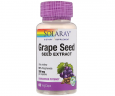 Екстракт виноградних кісточок Solaray (Grape seed) 60 капсул