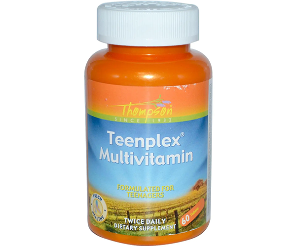 Мультивитамины для подростков Thompson (Teenplex Multivitamin) 60 таблеток