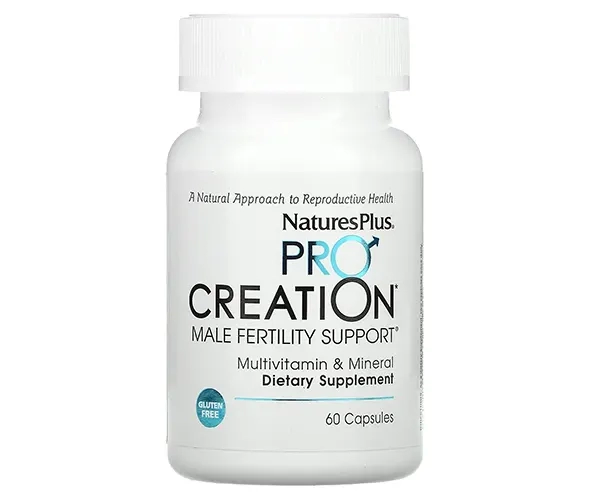 Поддержка здоровья мужчин Natures Plus (Procreation Male) 60 капсул