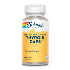 Здоровье щитовидной железы Solaray (Thyroid Caps) 60 капсул
