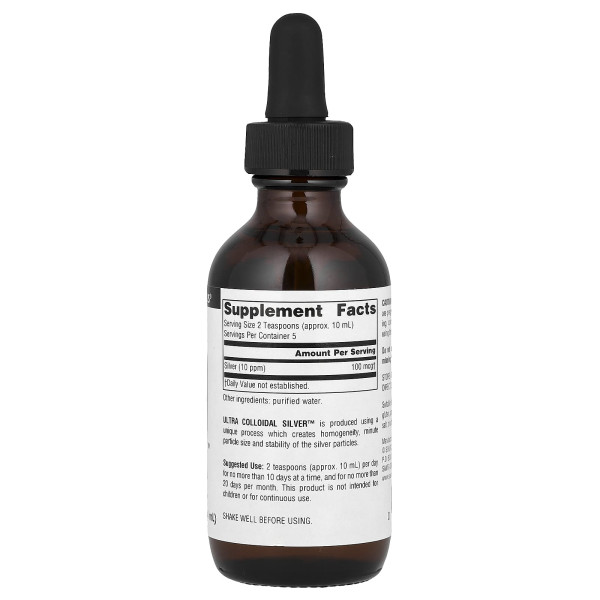 Колоїдне срібло Source Naturals  (Ultra colloidal silver) 10 PPM 59.14 мл
