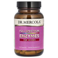 Ферменты полного спектра для женщин Dr. Mercola (Full Spectrum Enzymes For Women) 90 капсул
