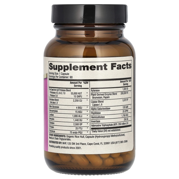 Ферменты полного спектра для женщин Dr. Mercola (Full Spectrum Enzymes For Women) 90 капсул