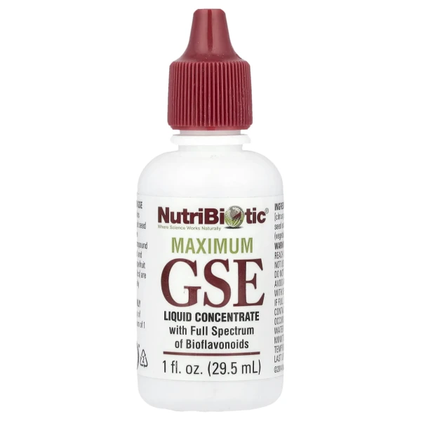 Жидкий концентрат экстракта семян грейпфрута NutriBiotic (GSE liquid concentrate) 29.5 мл