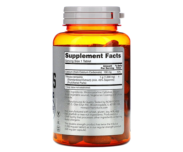 Трибулус NOW Foods (Tribulus) 1000 мг 