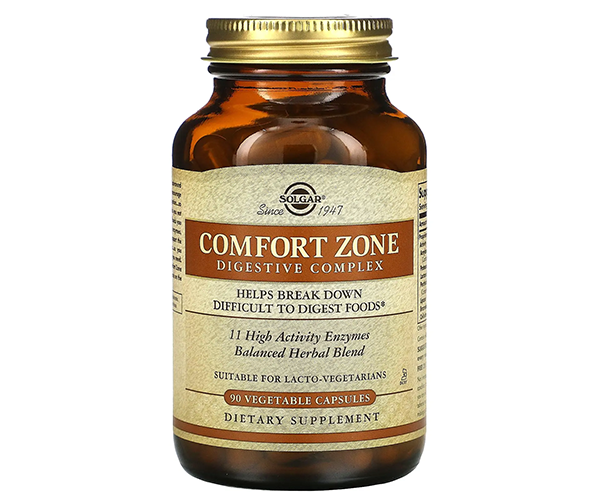 Пищеварительный комплекс Solgar (Comfort Zone Digestive complex) 90 капсул