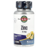 Цинк KAL (Zinc) 5 мг 60 таблеток для рассасывания со вкусом лимона