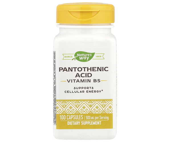 Пантотеновая кислота Nature's Way (Pantothenic acid) 250 мг 100 капсул
