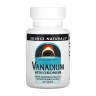 Хром та ванадій Source Naturals (Vanadium with Chromium) 200 мкг/1 мг 90 таблеток