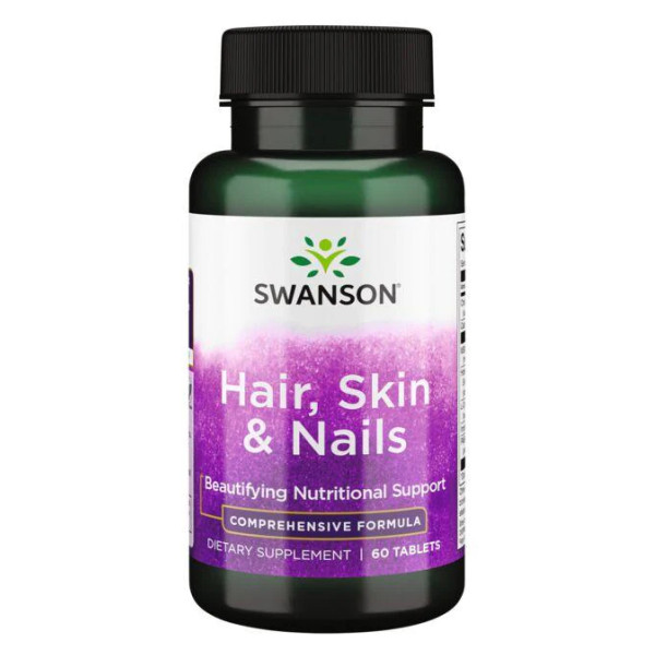 Формула для кожи, волос и ногтей Swanson (Hair, Skin & Nails) 60 таблеток