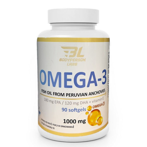 Омега 3 Bodyperson Labs (Omega 3) 90 капсул