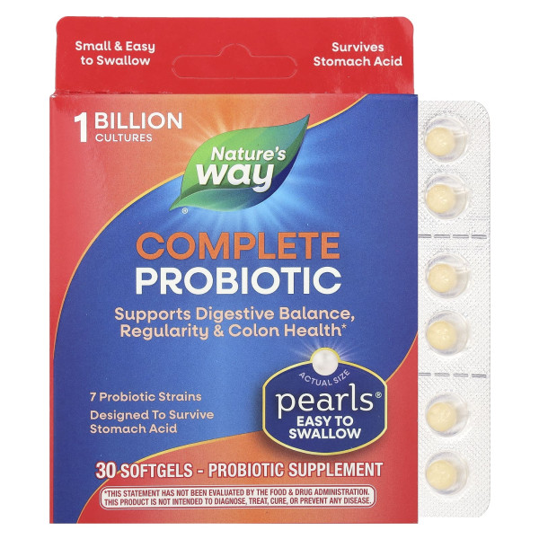 Пробіотик для інтенсивної терапії Nature's Way (Pearls IC) 30 капсул